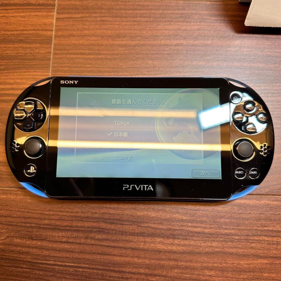 Sony Psvita 200 Body Blue Black Pole 0404 | eBay