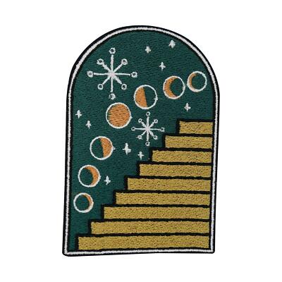 Soul of The Moon Collection: Astrologie Treppe Patch zum Aufbügeln | Mond, Stern