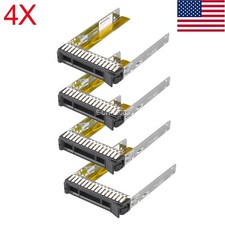 Lot of 4 Lenovo 2.5" SAS SATA Hard Drive Tray Caddy for ST250 ST550 SR550 SR650