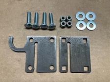 1/4" AR500 - T-Post Target Stand Holders - Set of FOUR Holders