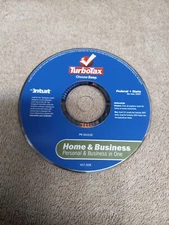 TurboTax Home & Business 2007 Disc Windows Or Mac