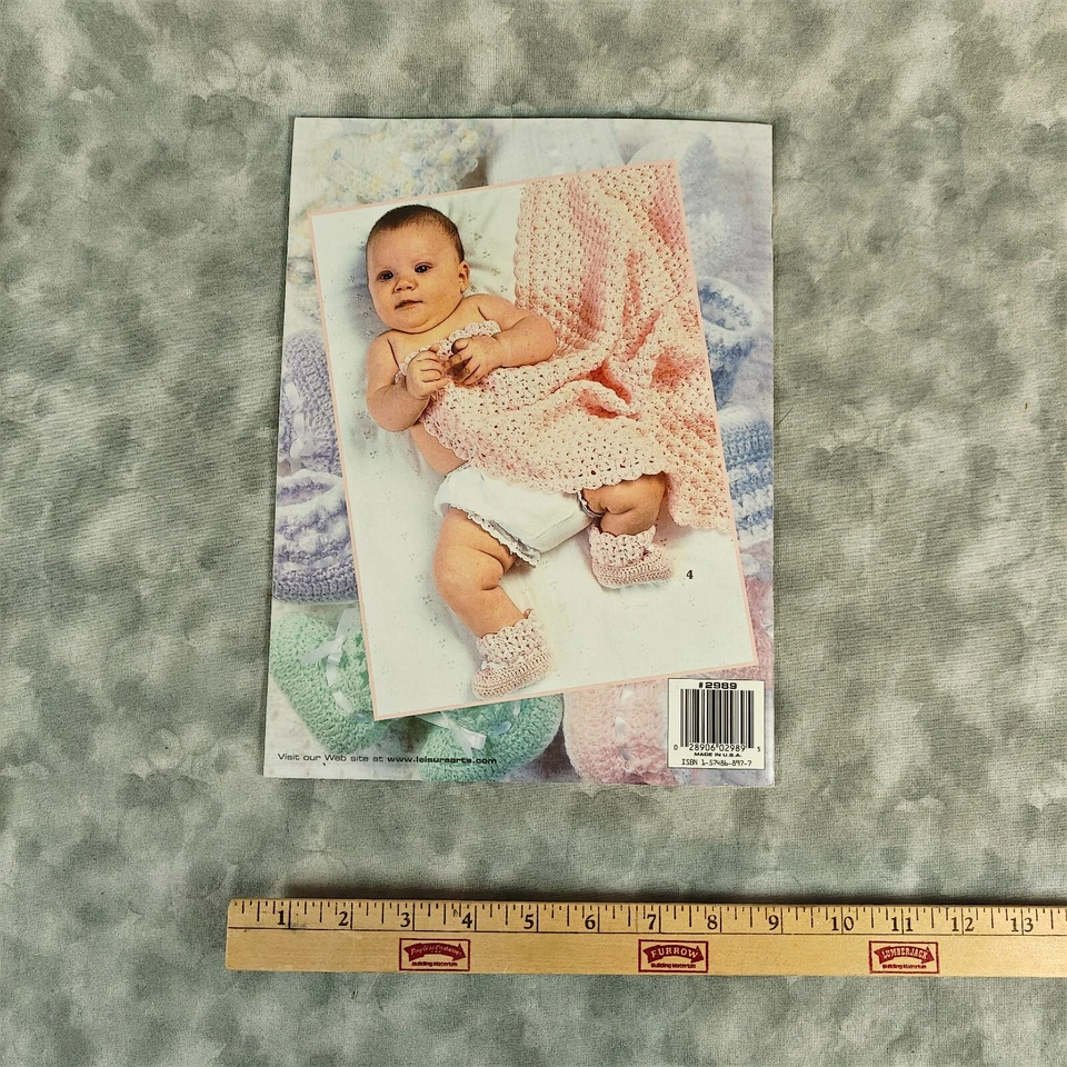 复古钩针图案小册子:毛毯和短靴 🧶📘 — 第 3/3 张图片