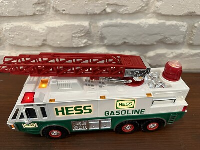 Vintage 1996 HESS Emergency Ladder Fire Truck by Hess In Box | eBay