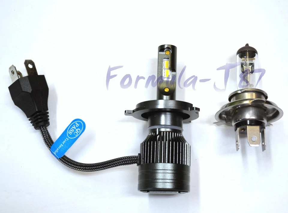 LED Kit G8 100W 9003 HB2 H4 5000K White Two Bulbs Head Light Replacement Lamp OE - Image 4 of 4