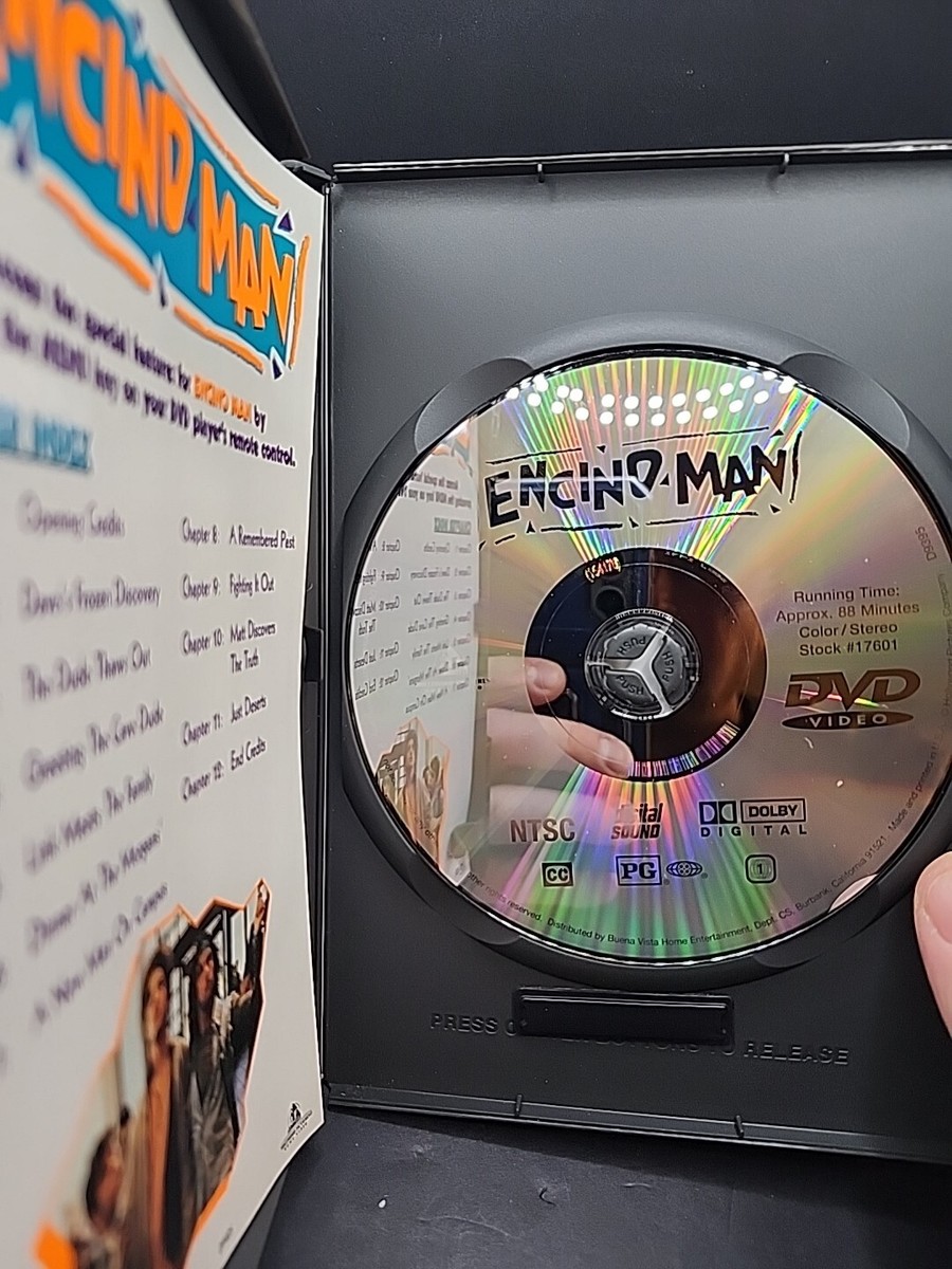 Encino Man (DVD, 1992) Brendan Fraser Pauly Shore Sean Astin