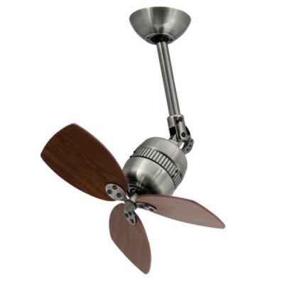 46cm 19 Small Ceiling Fan With Wall Switch Toledo Antique Pewter Walnut Wall Switch Toledo Antique Pewter, Pewter Ceiling Fan