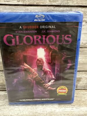 Glorious Blu-ray 2023 Ryan Kwanten J.K. Simmons Brand New Sealed Shudder