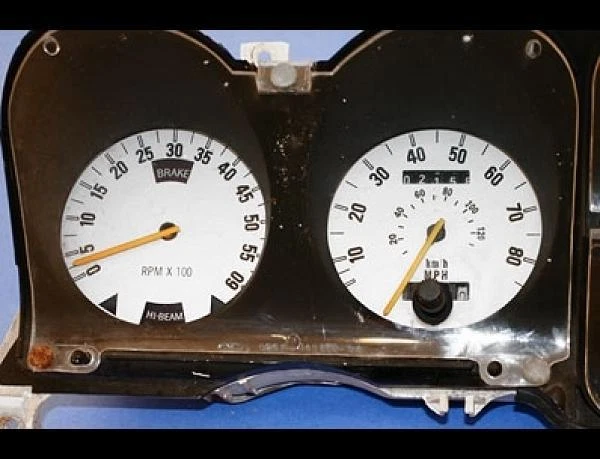 Medidores de cara blancos para Ford Ranchero 1977-1979 Foto 3 de 4