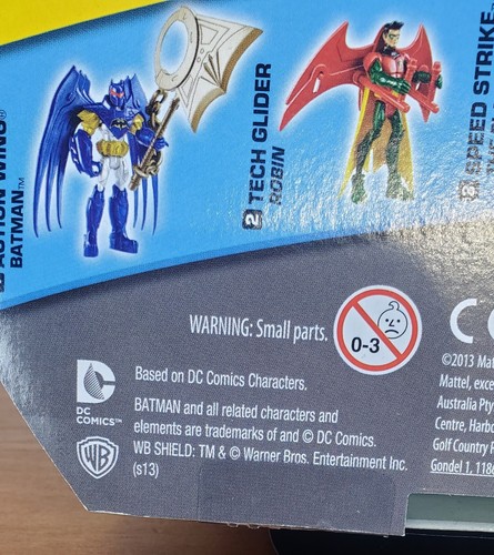 Figurina Batman Electro Net Mattel DC Comics 2013 nuova con cartoncino - Foto 5 di 6