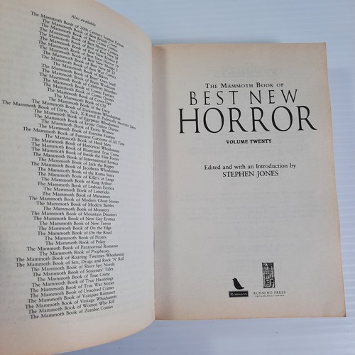 Horror Fantasy Anthology The Mammoth Book of Best New Horror Volume 20 TPB - Picture 9 of 15