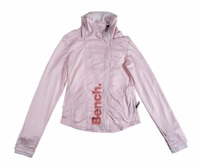 Bench Women S Pink Orange And White Spring Jacket Size Medium 0927