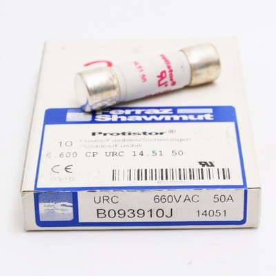 Ferraz shawmut B093910J 6.600 CP URC 14.51 50 VE:10 - Halbleitersicherung