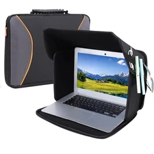 Laptop Sun Shade Laptops Sun Glare Shield Laptop Sunshade Bag for Working Out...