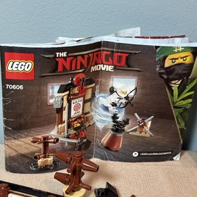Various Ninjago Pieces and Instruction Manual to set #71768 & #70606 No Figures