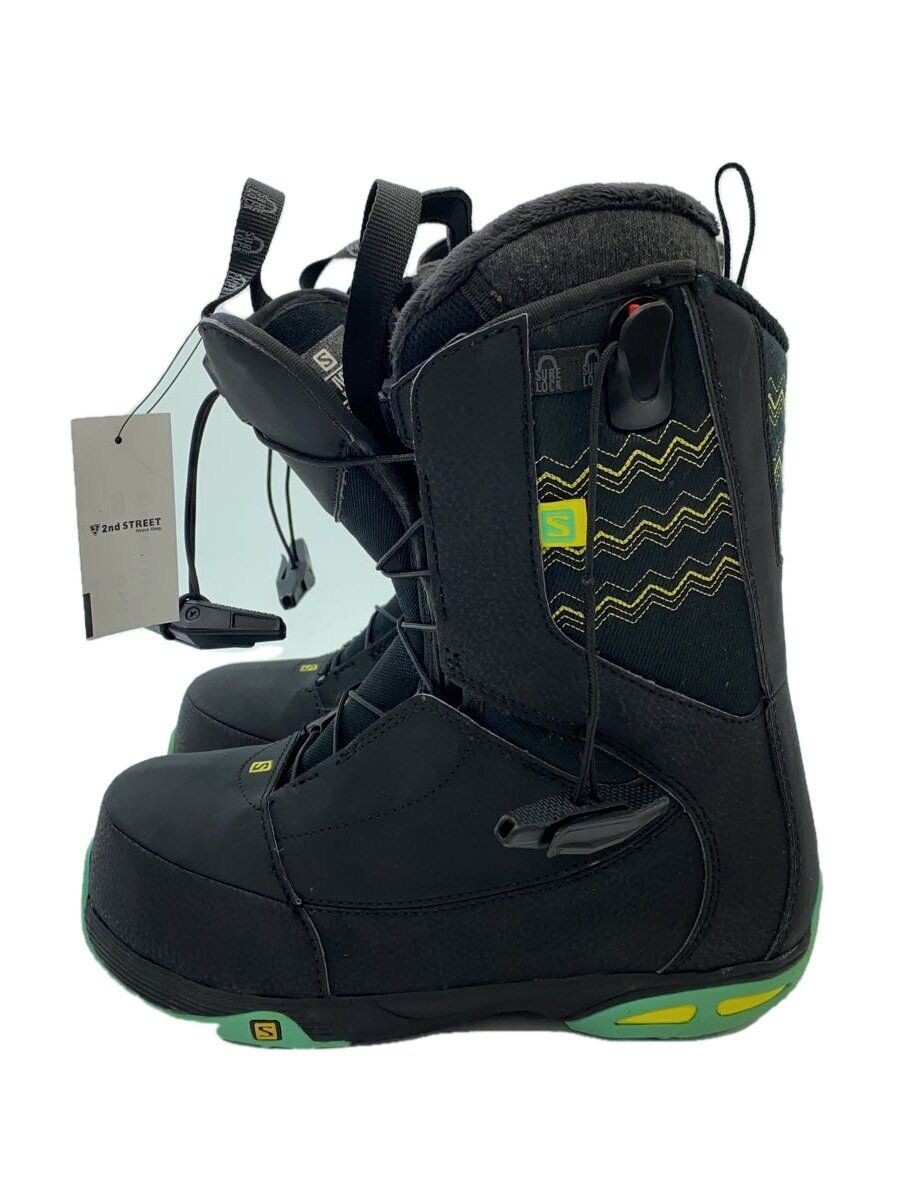 Scarponi da snowboard Salomon 351522 23 5 cm corsa rapida neri usati