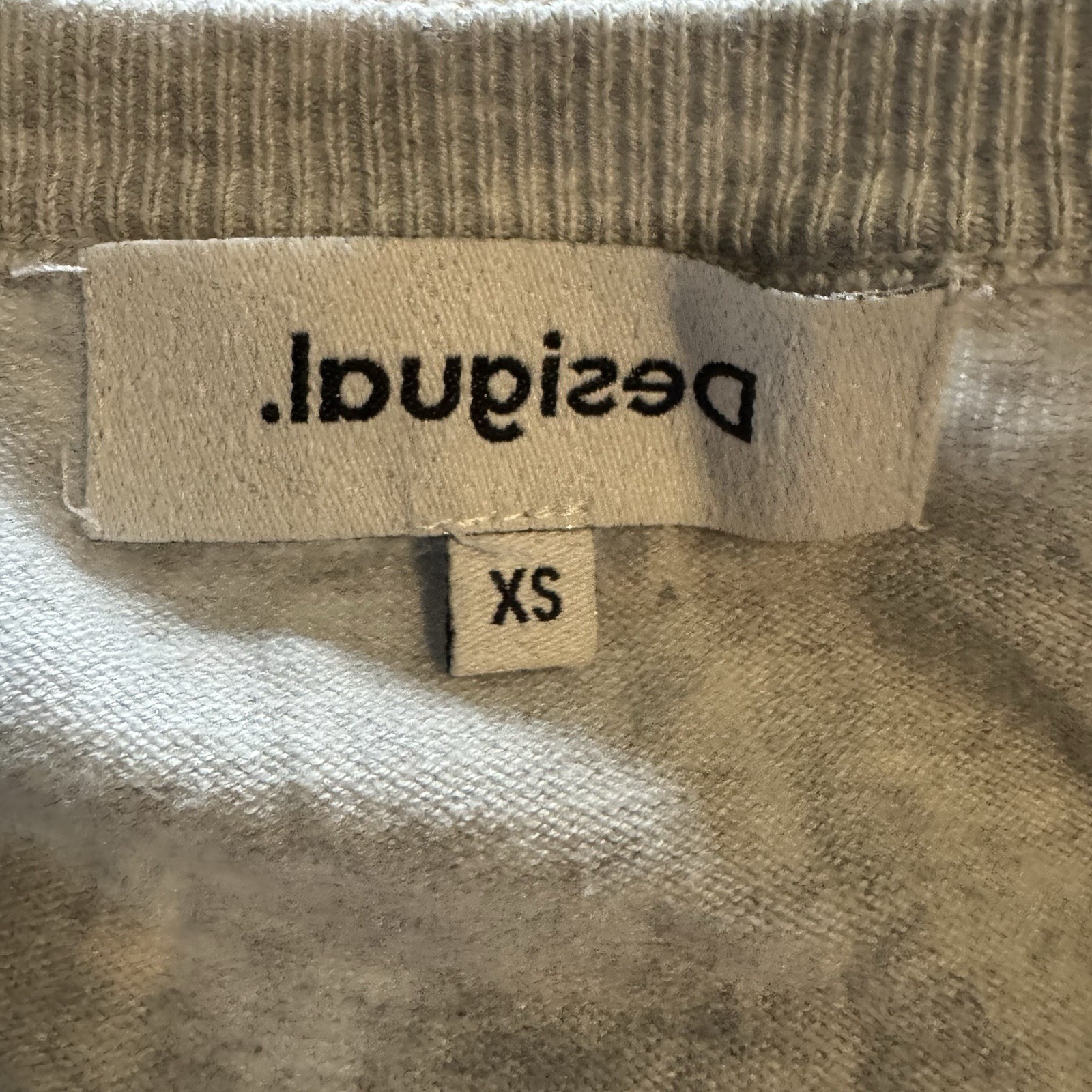 Desigual Women's Gray Geometric Paisley Sweater P… - image 2