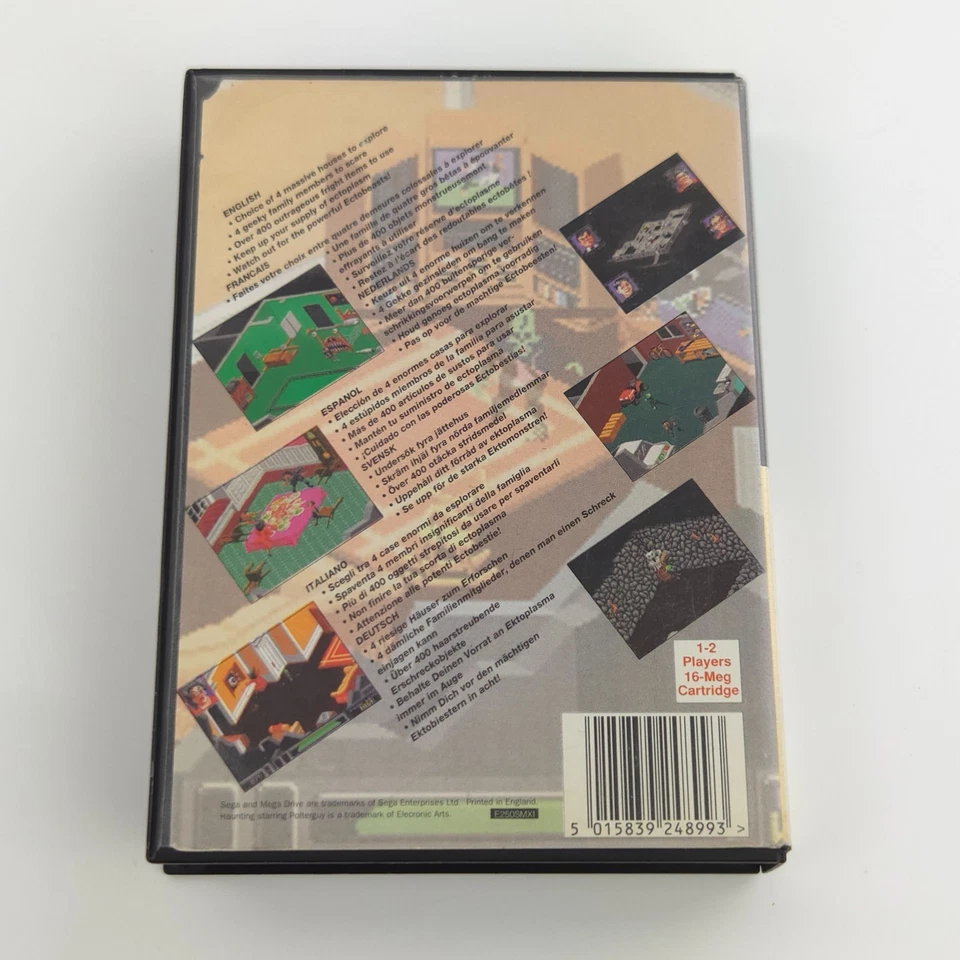Sega Mega Drive Spiel : Haunting starring Polterguy - Modul OVP ohne Anleitung - Bild 4 von 4