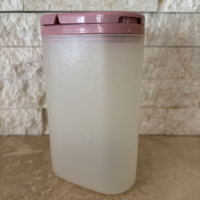 VTG TUPPERWARE MAUVE PINK MODULAR MATE GRATED CHEESE STORAGE SHAKER