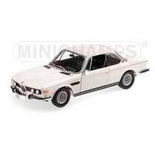 MINICHAMPS 1/18 BMW 3.0 CSI E9 Coupe 1972 White Limited 504 Units #QY31TZ