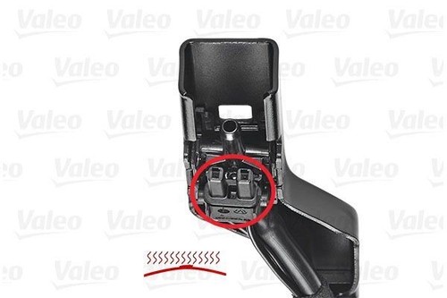Volvo V60 Wiper Blade 19-22 (572313) OEM Valeo - Picture 5 of 12