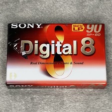 Sony Digital 8 Tape LP 90 min SP 60 min Camcorder N8-60P2
