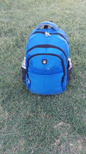 Dejuno Backpack - PIKE (DJB-501) - 19" BLUE/GREY - Afbeelding 3 van 11