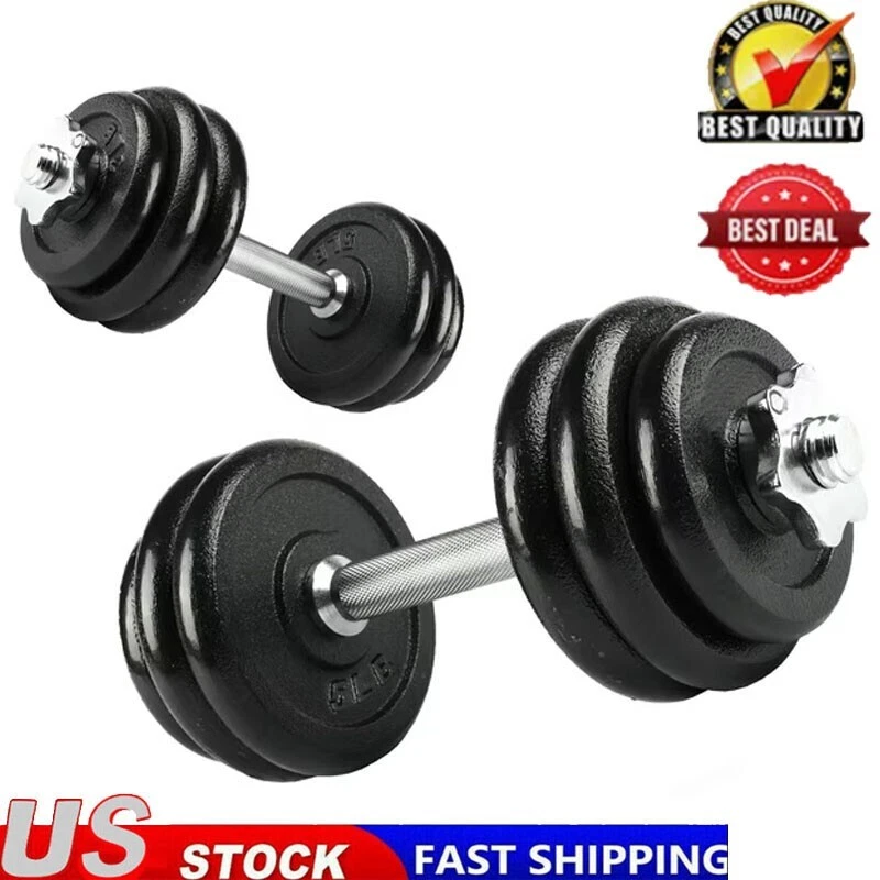 40lb Adjustable Dumbbell Hand Weight Set Full Body Workout & Crossfit Training
Opens in a new window