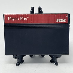 Psycho Fox Sega Master System Authentic SMS CIB w/Manual Misprint Label - Tested