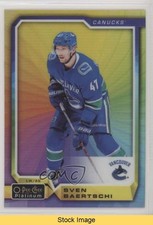 2018-19 O-Pee-Chee Platinum Rainbow Color Wheel Sven Baertschi #116 READ 8tn