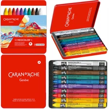 Caran d'Ache Neocolor I Wax Pastels Assortment of 10 Colours