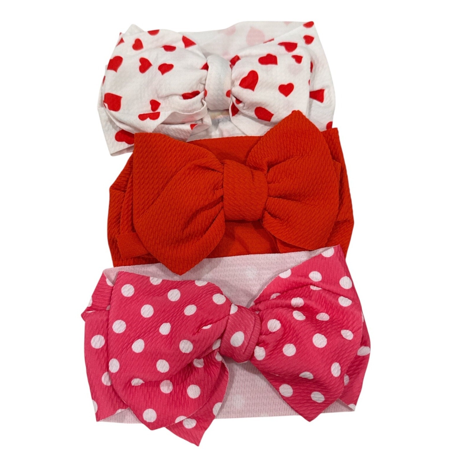 3-Piece Soft Headwraps for Baby Girls & Toddlers - New