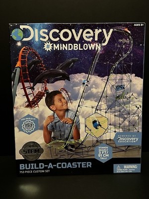 Discovery #MINDBLOWN Build-A-Coaster 753 Piece Custom Set - New - STEM - READ