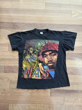 NAS RAP TEE 90s BAY CLUB LARGE IF I RULED THE WORLD SINGLE STITCH T SHIRT RARE