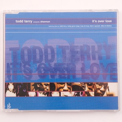Todd Terry Presents Shannon    It's Over Love CD Single (1997) House Garage