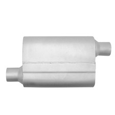 Two Chamber Performance Exhaust Muffler 2.5 Offset 2.5 Offset - Vx2543 Two Chamber Performance Exhaust Muffler 2.5 Offset 2.5 Offset - Vx2543