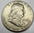 1952 D Franklin Half Dollar 90% Silver N44