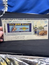 Blue Sunoco gas & oil,Exner Service Station,Gas Pump,roadster, 1935 A3B