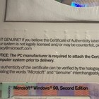 MICROSOFT WINDOWS 98 SE SECOND EDITION FULL OPERATING SYSTEM MS WIN 98SE =NEW= — photo 2