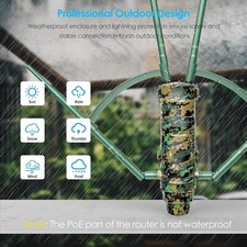 WAVLINK AC1200 Outdoor WiFi Extender, Weatherproof Dual Band Wireless T37-1