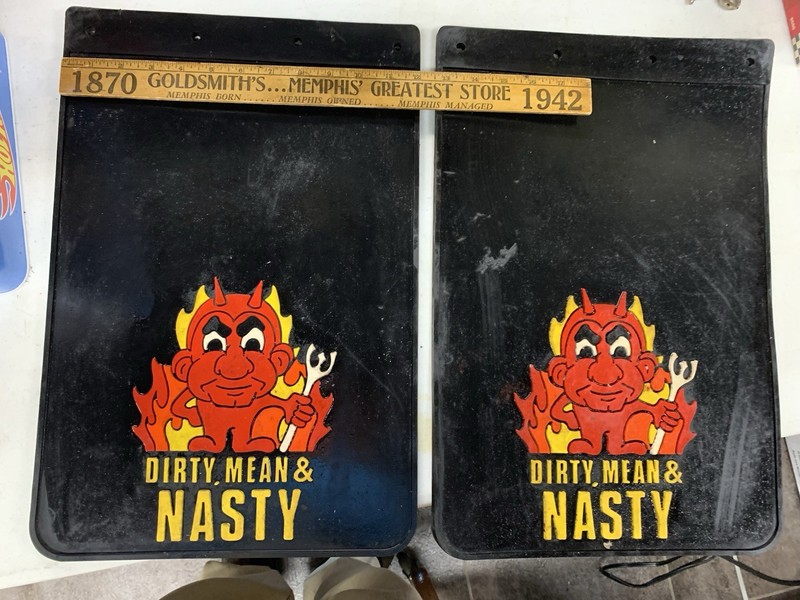 Novelty Little Devil Rain Mud Flap Vehicle Or Trailer Never Used For Single Tire