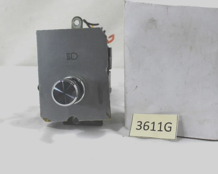 CHRYSLER QUINTA AVENIDA 1984-1987 INTERRUPTOR DE CONTROL DE ATENUACIÓN DE FAROS Y LUCES Y CABLES Foto 2 de 4