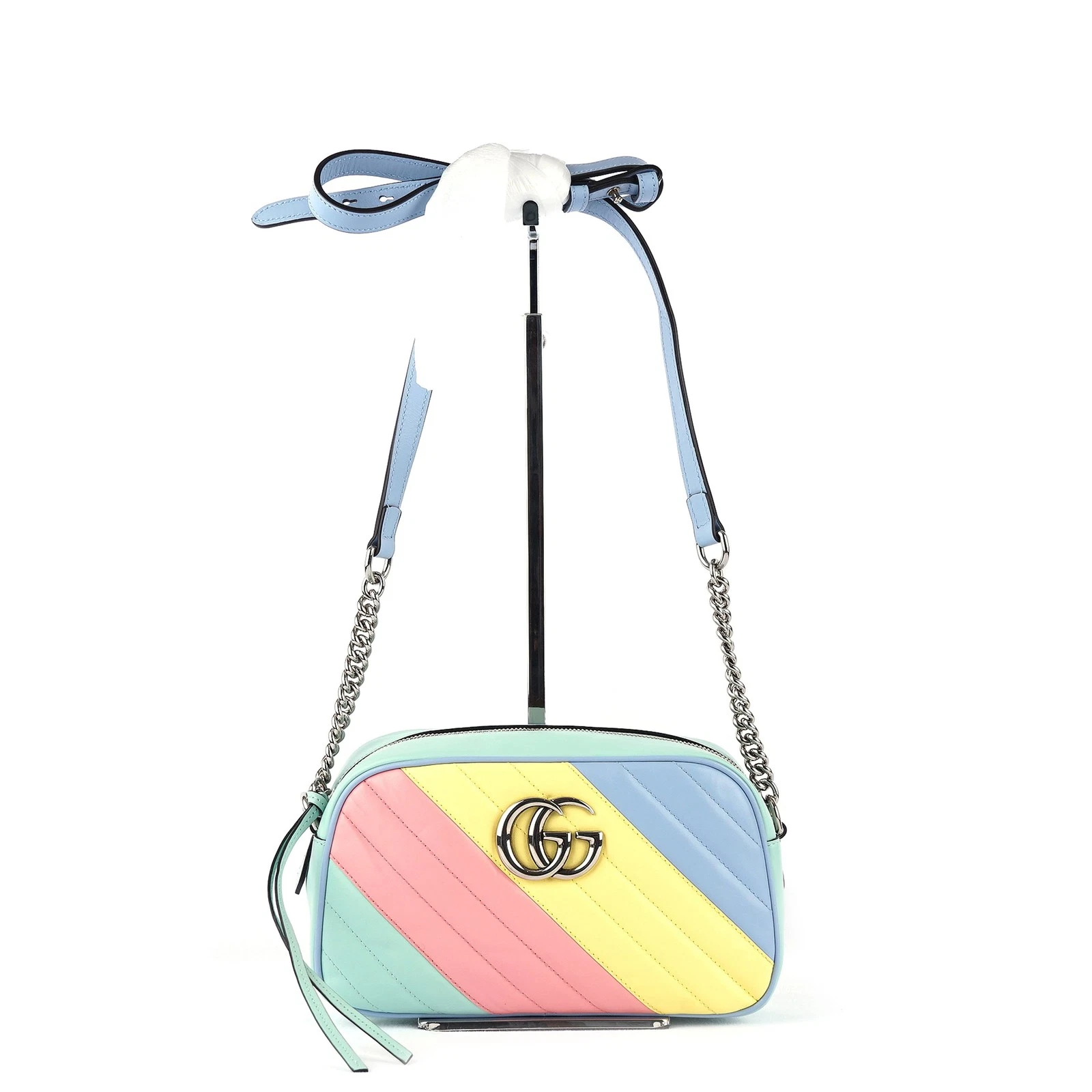 Sac à bandoulière Gucci GG Marmont arc en ciel 447632 60325493