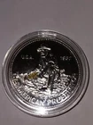 1982 USA 1 oz .999 Fine Silver Engelhard The American Prospector Gold Nugget🔥