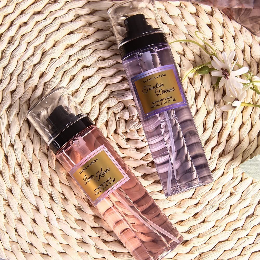 Body Spray, Mist for Women, Fragrance Sets, Pack of 3, Each 3.4 Fl Oz, Total ...