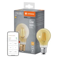 Led Smart+ Filament A60 Birne 6W E27 Gold Extra Warmweiß 2400K Dimmbar App Wifi