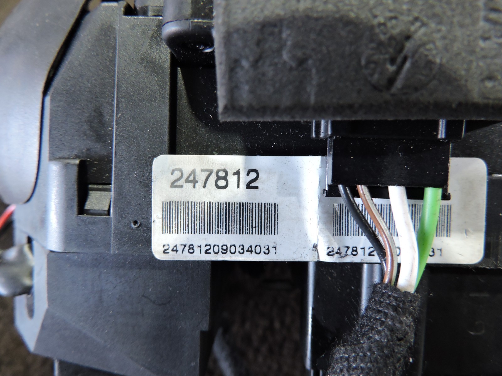 2008-13 MASERATI GRANTURISMO CLOCKSPRING TURN SIGNAL SWITCH 247812
