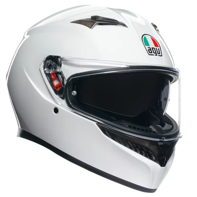 Casque moto AGV K3 Seta blanc - Photo 1/4