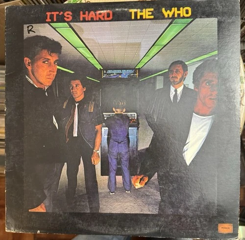 The Who - It's Hard  LP Warner Bros 1982 Classic Rock Vinyl VG+ Jacksonville OP