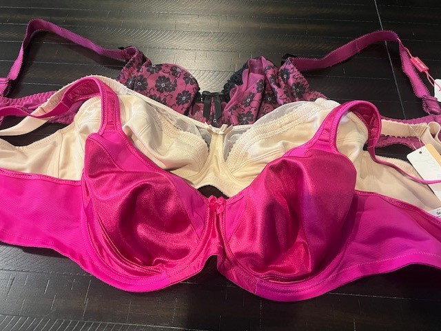 Bras for women-Set of 3 Size 40DD,  Goddess, Curvy Kate and Royce---NWT