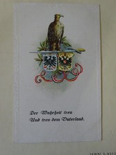 AK Patriotika, "Der Wahrheit treu und treu dem Vaterland.", Reichsadler, Wappen